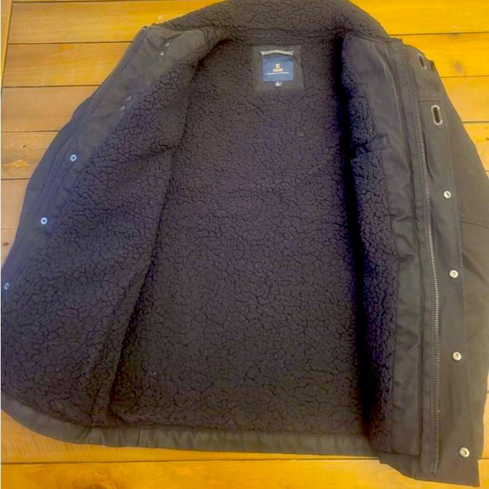 Roark Men’s Axeman Black Fleece Lined Jacket Size Small NWT purchased in Jan24